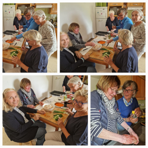 Fauen beim Kochen